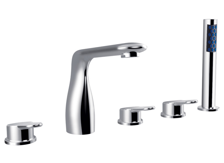 Four-hole bath mixer - ZS80108