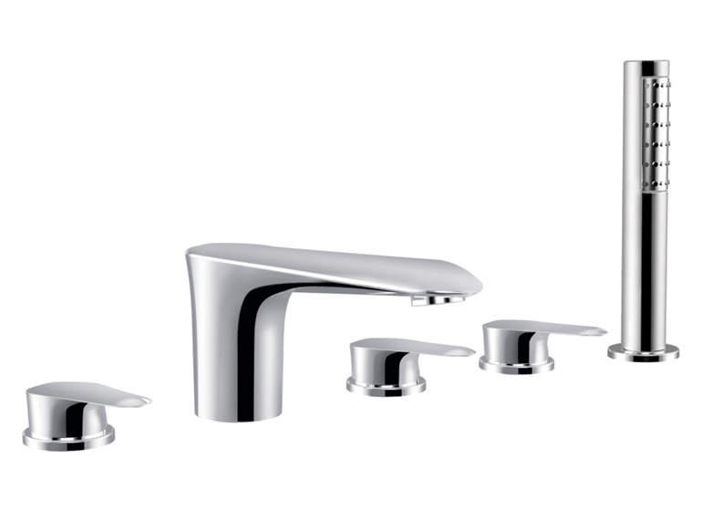 Four-hole bath mixer - ZS80208