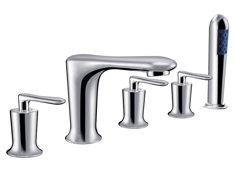 Four-hole bath mixer - ZS80308