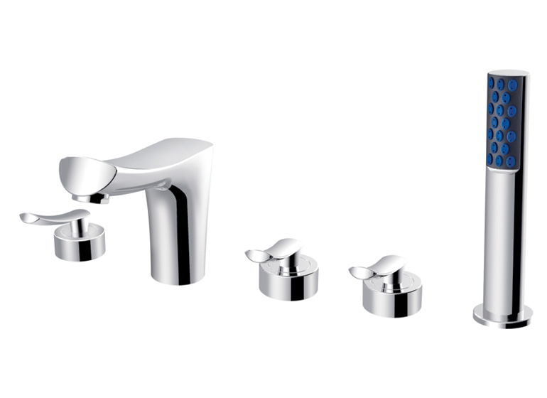 Four-hole bath mixer - ZS80608