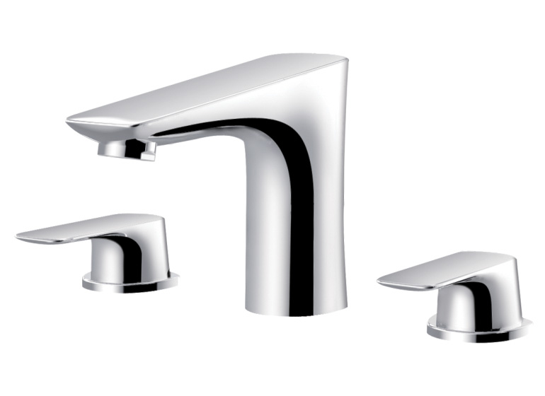 Three-hole basin mixer - ZS80707
