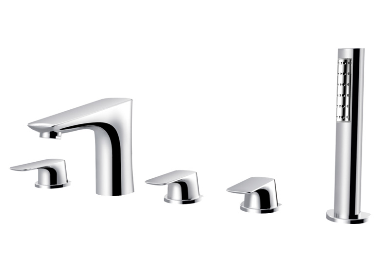 Four-hole bath mixer - ZS80708